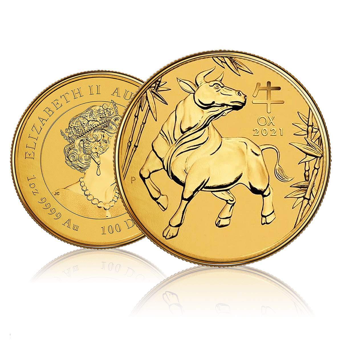 1/2 Ounce Gold Perth Mint Year of the Ox (2021) 4